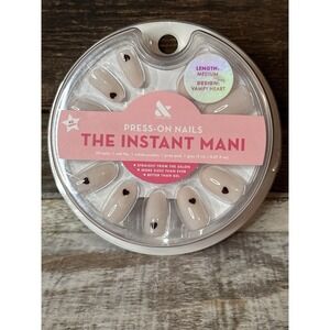 Olive & June Instant Mani Press-On Nail Set – Medium –‎ "Vampy Heart"